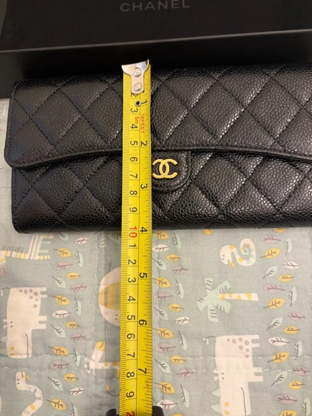 Chanel Caviar Wallet with Authenticity Card (PRICE FIRM)